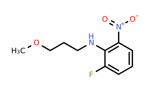 CAS 1233955-12-8 | 2-Fluoro-N-(3-methoxypropyl)-6-nitroaniline
