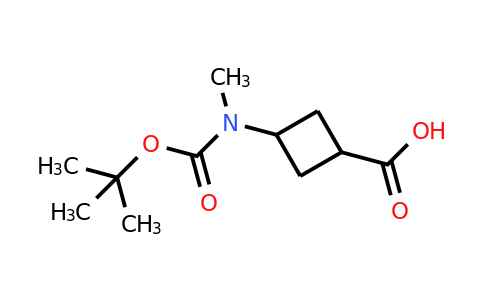 CAS 1234176-74-9 | 3-{[(tert-butoxy)carbonyl](methyl)amino}cyclobutane-1-carboxylic acid