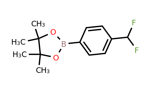 CAS 1234319-14-2 | 1,3,2-Dioxaborolane, 2-[4-(difluoromethyl)phenyl]-4,4,5,5-tetramethyl-