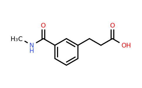 CAS 1234494-30-4 | 3-[3-(methylcarbamoyl)phenyl]propanoic acid