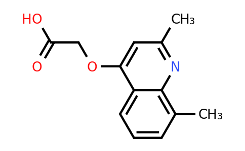 CAS 123452-95-9 | 2-((2,8-Dimethylquinolin-4-yl)oxy)acetic acid