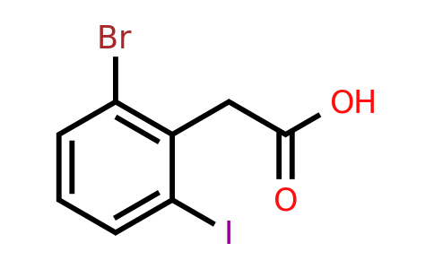 CAS 1234562-65-2 | 2-(2-bromo-6-iodo-phenyl)acetic acid
