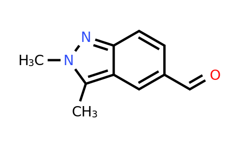2,3-dimethyl-2H-indazole-5-carbaldehyde