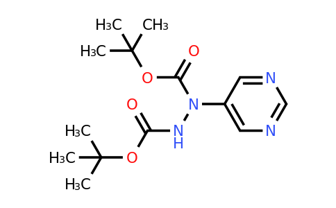 CAS 1234615-84-9 | 5-(1,2-DI-BOC-Hydrazino)pyrimidine