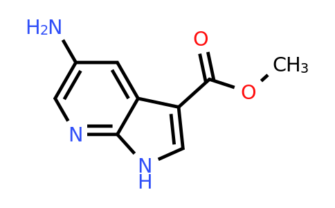 methyl 5-amino-1H-pyrrolo[2,3-b]pyridine-3-carboxylate
