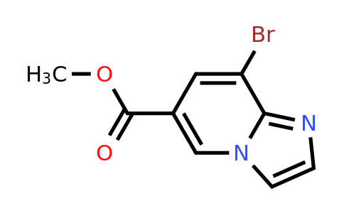 CAS 1234616-08-0 | Methyl 8-bromo-imidazo[1,2-A]pyridine-6-carboxylate