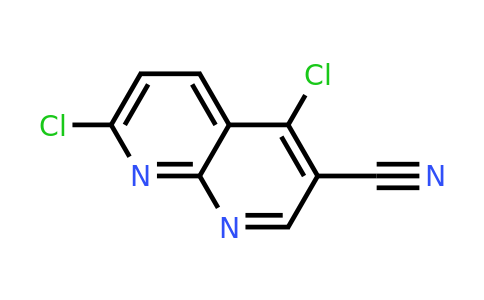 4,7-dichloro-1,8-naphthyridine-3-carbonitrile