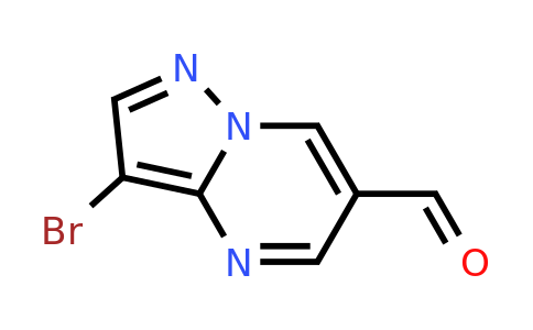 CAS 1234616-43-3 | 3-Bromo-pyrazolo[1,5-A]pyrimidine-6-carboxaldehyde