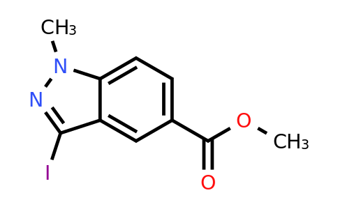 CAS 1234616-44-4 | methyl 3-iodo-1-methyl-1H-indazole-5-carboxylate