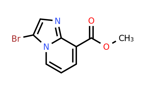 CAS 1234616-47-7 | methyl 3-bromoimidazo[1,2-a]pyridine-8-carboxylate