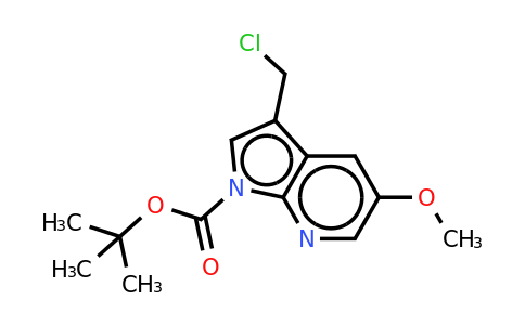 CAS 1234616-56-8 | 1-BOC-5-3-(Chloromethyl)-5-methoxy-7-azaindole