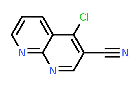 CAS 1234616-73-9 | 4-chloro-1,8-naphthyridine-3-carbonitrile