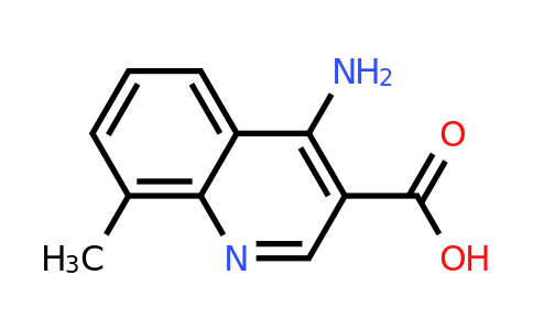CAS 1234857-01-2 | 4-Amino-8-methylquinoline-3-carboxylic acid