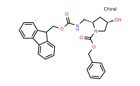 CAS 1234908-56-5 | (2S,4S)-Benzyl 2-((((9H-fluoren-9-YL)methoxy)carbonylamino)methyl)-4-hydroxypyrrolidine-1-carboxylate