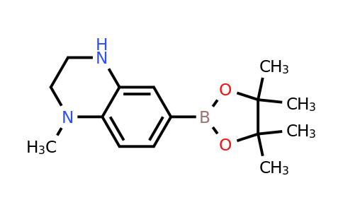 CAS 1235141-88-4 | 1-methyl-1,2,3,4-tetrahydroquinoxaline-6-boronic acid pinacol ester