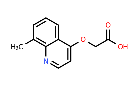 CAS 1235225-40-7 | 2-((8-Methylquinolin-4-yl)oxy)acetic acid