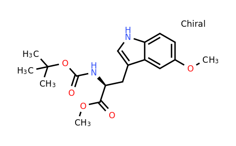 CAS 1235346-28-7 | (S)-Methyl 2-((tert-butoxycarbonyl)amino)-3-(5-methoxy-1H-indol-3-yl)propanoate