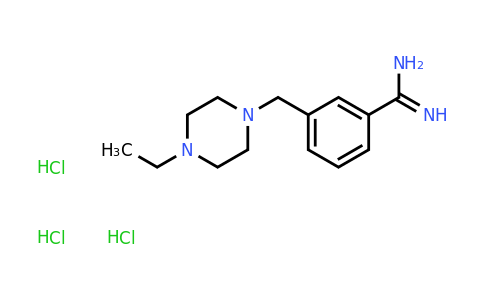 CAS 1235440-83-1 | 3-[(4-Ethylpiperazin-1-yl)methyl]benzene-1-carboximidamide trihydrochloride