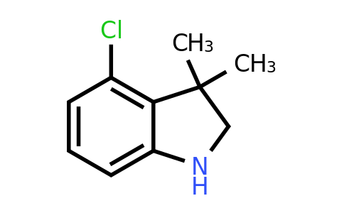 CAS 1235441-09-4 | 4-Chloro-3,3-dimethylindoline