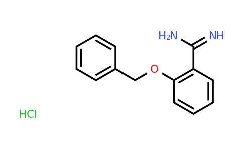 CAS 1235441-58-3 | 2-(Benzyloxy)benzene-1-carboximidamide hydrochloride