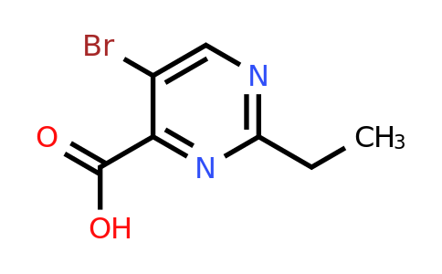 CAS 1235450-86-8 | 5-Bromo-2-ethylpyrimidine-4-carboxylic acid