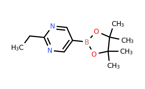 CAS 1235450-87-9 | 2-Ethyl-5-(4,4,5,5-tetramethyl-1,3,2-dioxaborolan-2-YL)pyrimidine