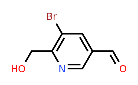 CAS 1235486-28-8 | 5-bromo-6-(hydroxymethyl)pyridine-3-carbaldehyde