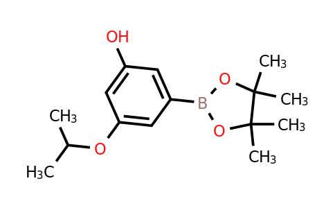 CAS 1235566-58-1 | 3-Isopropoxy-5-(4,4,5,5-tetramethyl-1,3,2-dioxaborolan-2-YL)phenol