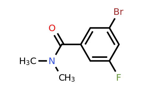 CAS 1235568-08-7 | Dimethyl 3-Bromo-5-fluorobenzamide
