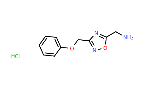 CAS 1235666-65-5 | (3-(phenoxymethyl)-1,2,4-oxadiazol-5-yl)methanamine hydrochloride