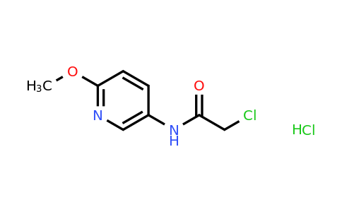 CAS 123578-22-3 | 2-Chloro-N-(6-methoxypyridin-3-yl)acetamide hydrochloride