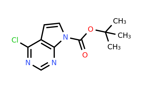 CAS 1236033-21-8 | tert-butyl 4-chloropyrrolo[2,3-d]pyrimidine-7-carboxylate