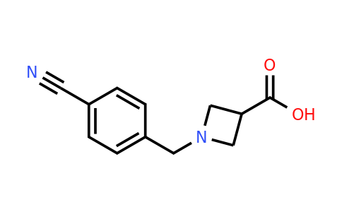 CAS 1236144-55-0 | 1-(4-Cyanobenzyl)azetidine-3-carboxylic acid