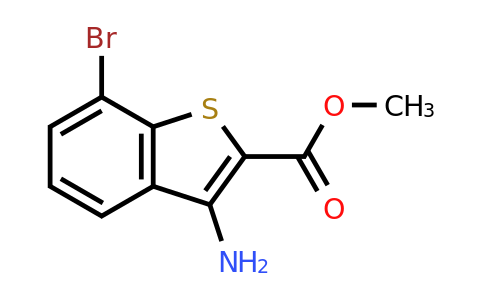 CAS 1236150-66-5 | Methyl 3-amino-7-bromo-1-benzothiophene-2-carboxylate