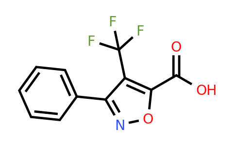 CAS 1236188-80-9 | 3-Phenyl-4-(trifluoromethyl)isoxazole-5-carboxylic acid