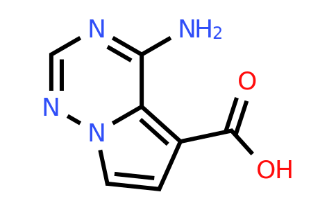 4-aminopyrrolo[2,1-f][1,2,4]triazine-5-carboxylic acid