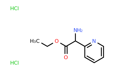 CAS 1236254-79-7 | 2-​Pyridineacetic acid, α-​amino-​, ethyl ester, hydrochloride (1:2)