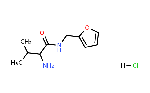 CAS 1236256-49-7 | 2-Amino-N-(furan-2-ylmethyl)-3-methylbutanamide hydrochloride