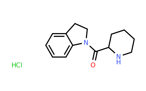 CAS 1236256-84-0 | Indolin-1-yl(piperidin-2-yl)methanone hydrochloride