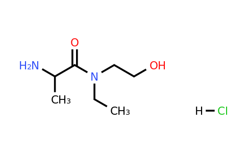 CAS 1236259-18-9 | 2-Amino-N-ethyl-N-(2-hydroxyethyl)propanamide hydrochloride