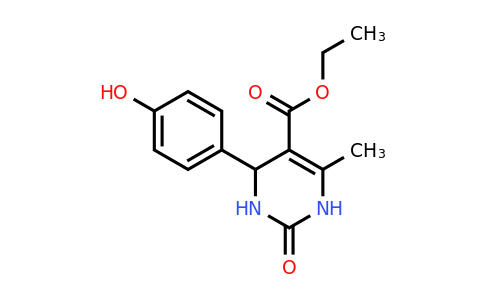 CAS 123629-41-4 | Ethyl 4-(4-hydroxyphenyl)-6-methyl-2-oxo-1,2,3,4-tetrahydropyrimidine-5-carboxylate