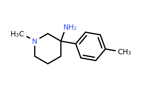 CAS 1236302-36-5 | 1-methyl-3-(p-tolyl)piperidin-3-amine