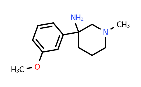 CAS 1236302-87-6 | 3-(3-methoxyphenyl)-1-methylpiperidin-3-amine
