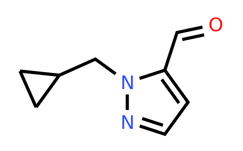CAS 1236365-97-1 | 1-(Cyclopropylmethyl)-1H-pyrazole-5-carbaldehyde