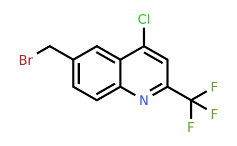 CAS 123637-51-4 | 6-(Bromomethyl)-4-chloro-2-(trifluoromethyl)quinoline