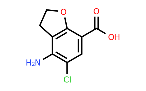 CAS 123654-26-2 | 4-Amino-5-chloro-2,3-dihydrobenzofuran-7-carboxylic acid
