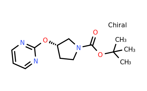 CAS 1236861-83-8 | (S)-tert-Butyl 3-(pyrimidin-2-yloxy)pyrrolidine-1-carboxylate