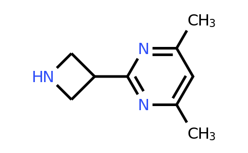 CAS 1236861-92-9 | 2-(Azetidin-3-yl)-4,6-dimethylpyrimidine