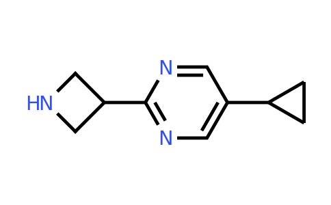 CAS 1236861-93-0 | 2-(Azetidin-3-yl)-5-cyclopropylpyrimidine
