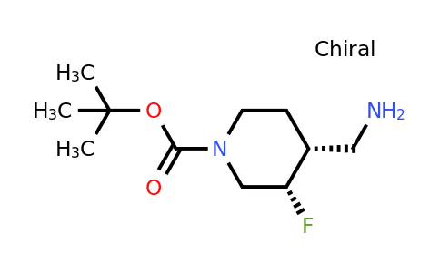 CAS 1237526-35-0 | (3s,4r)-rel-1-boc-4-aminomethyl-3-fluoropiperidine